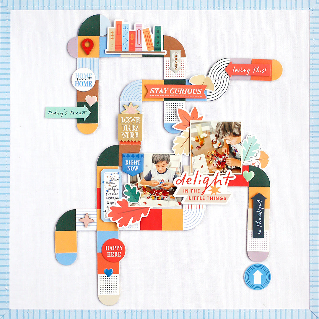Ordinary Joys: Chipboard Flair