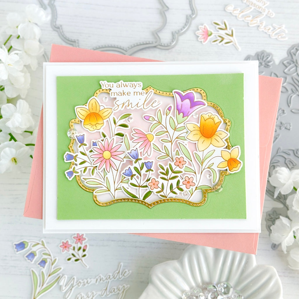 Print Shop: Modern Botanicals stencil