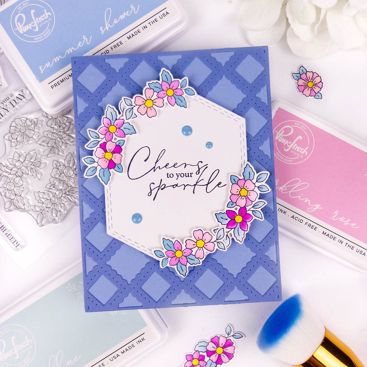 Fragrance Notes stencil