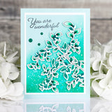 Delicate Foliage stencil