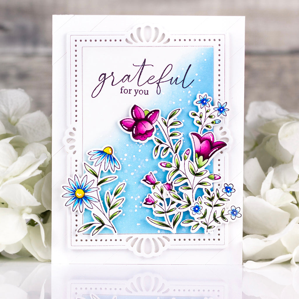 Print Shop: Modern Botanicals die