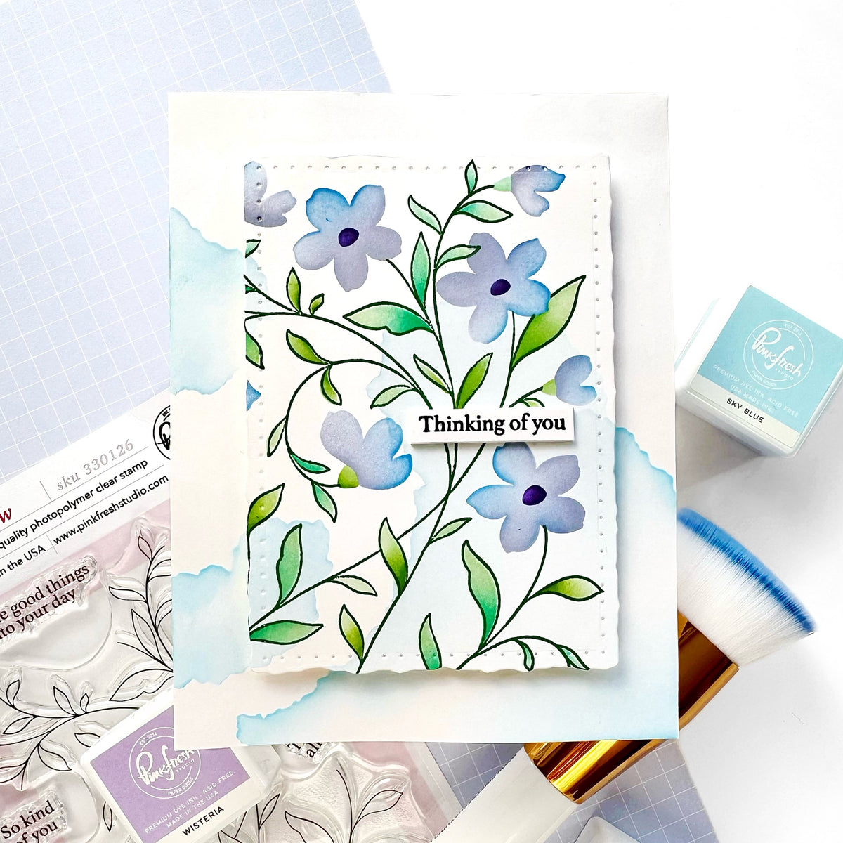 Soft Meadow stamp