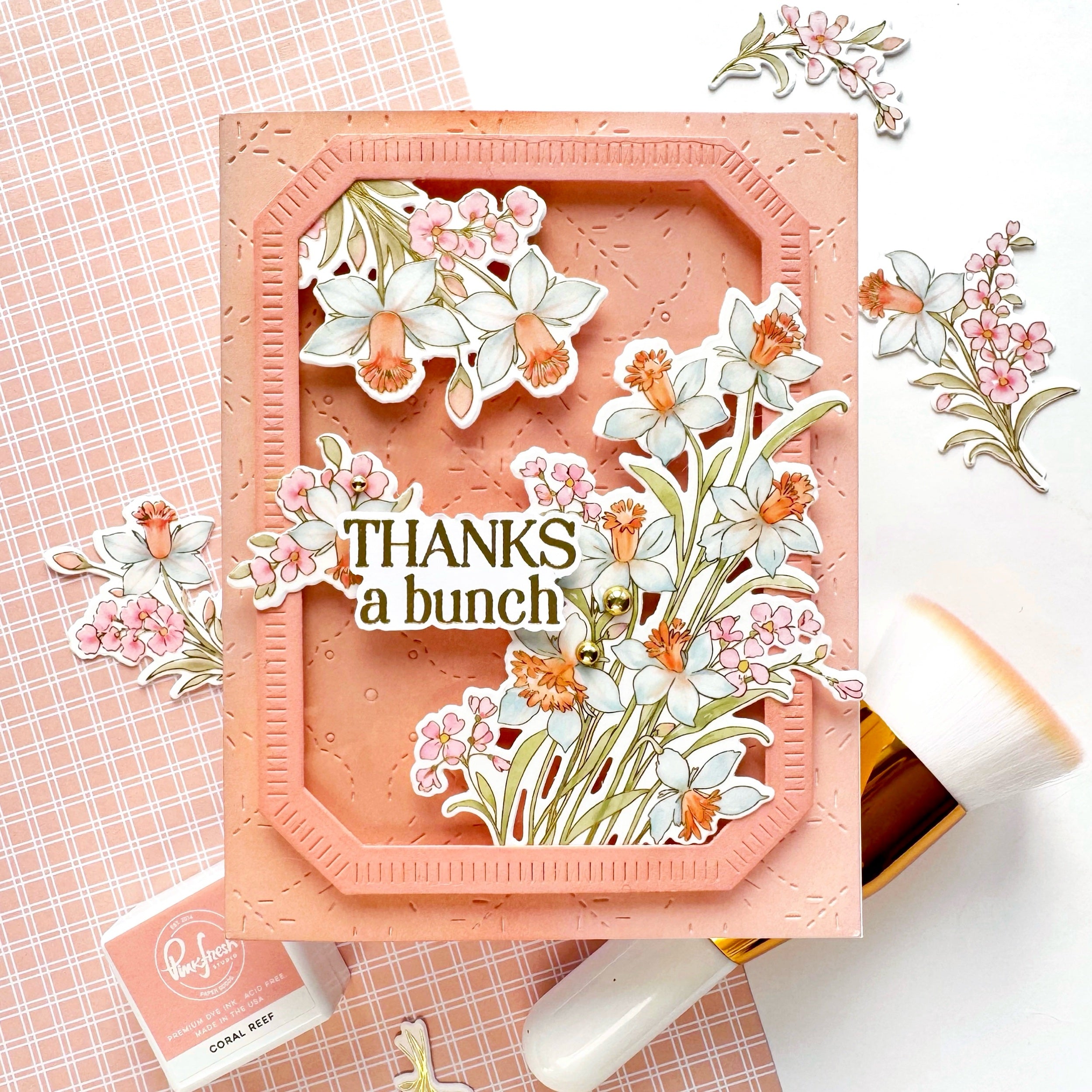 Petal Mosaic coverplate die