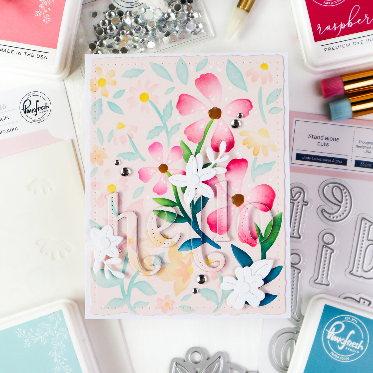Jody Lowercase Alpha die
