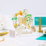 Butterfly Garden stamp