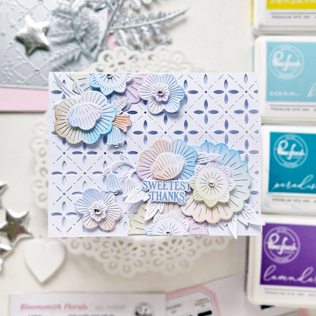 Petal Grid coverplate die