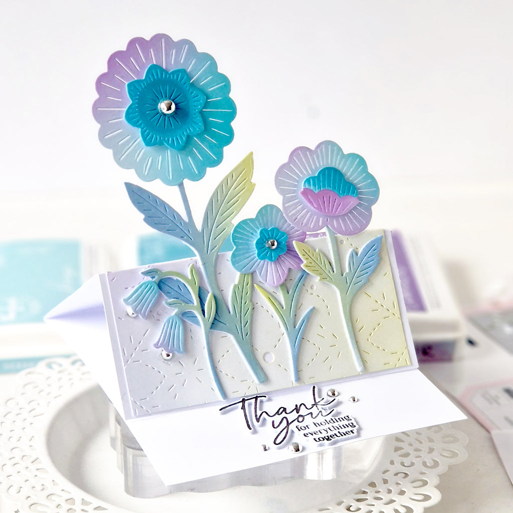 Petal Mosaic coverplate die