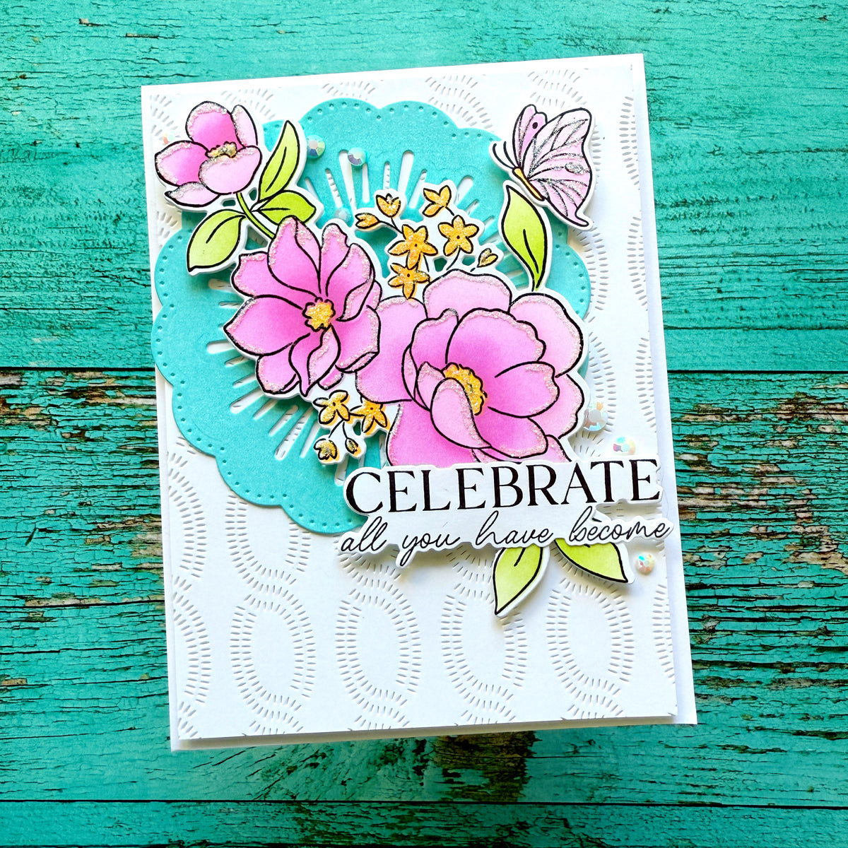 Butterflies in Bloom die