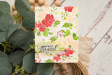Handpicked Flowers stencil