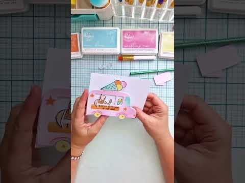 Ice Cream Truck stamp