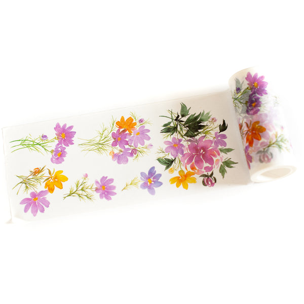 Spring Garden Series Floral Washi Tape - Versatile & Exquisite Floral  Patterns