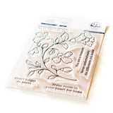 Folk Floral Stem stamp