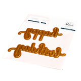Sentiment Suite: Happy Birthday foil