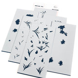 Tuberose stencil
