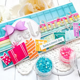 Essentials: Diagonal Stitched Circles Die Set