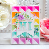 Mirrored Triangles Stencil