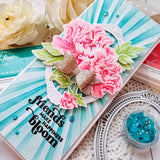Slimline Layered Starburst layering stencil set