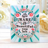 Layered Sunburst Stencil set