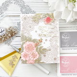 Floral Outline Frame die