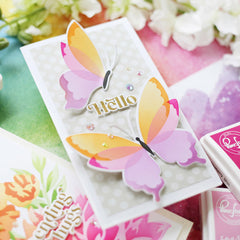 Butterflies layering stencil set