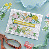 Floral Outline Frame die