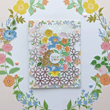 Floral Lace hot foil