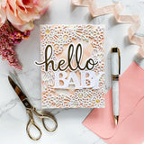 Floral Outline Frame die