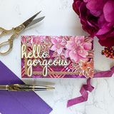 Essentials: Mini Slimline Stitched Scalloped Rectangle die