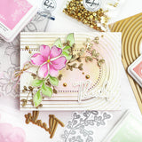 Fancy Script Words hot foil