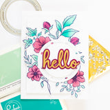 Phrase Builder: Hello hot foil