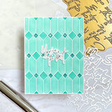 Modern Script Sentiments hot foil