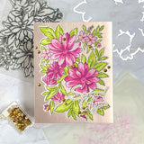 Painted Daisies layering stencil