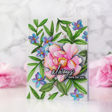 Blooming Peony stamp