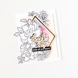 Sentiment Suite: Thank You hot foil