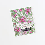 Fancy Script Words hot foil