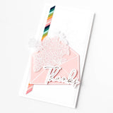 Fancy Script Words hot foil
