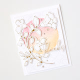 Folk Floral Stem hot foil