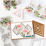 Fancy Script Words hot foil