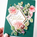 Dahlia Washi stamp