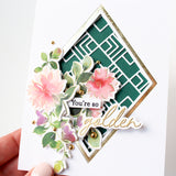 Dahlia Washi stamp