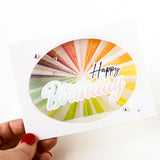 Layered Sunburst Stencil set