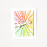 Layered Sunburst Stencil set