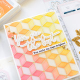 Fancy Script Words hot foil