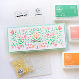 Slim stitched rectangle die set