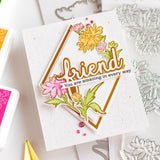 Floral Backdrop Coverplate die