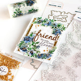 Phrase Builder: Hello hot foil