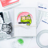 Essentials: Diagonal Stitched Circles Die Set
