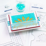 Essentials: Stitched Scallop Rectangles Die Set