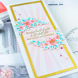 Slimline Layered Starburst layering stencil set
