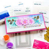 Essentials: Mini Slimline Stitched Scalloped Rectangle die